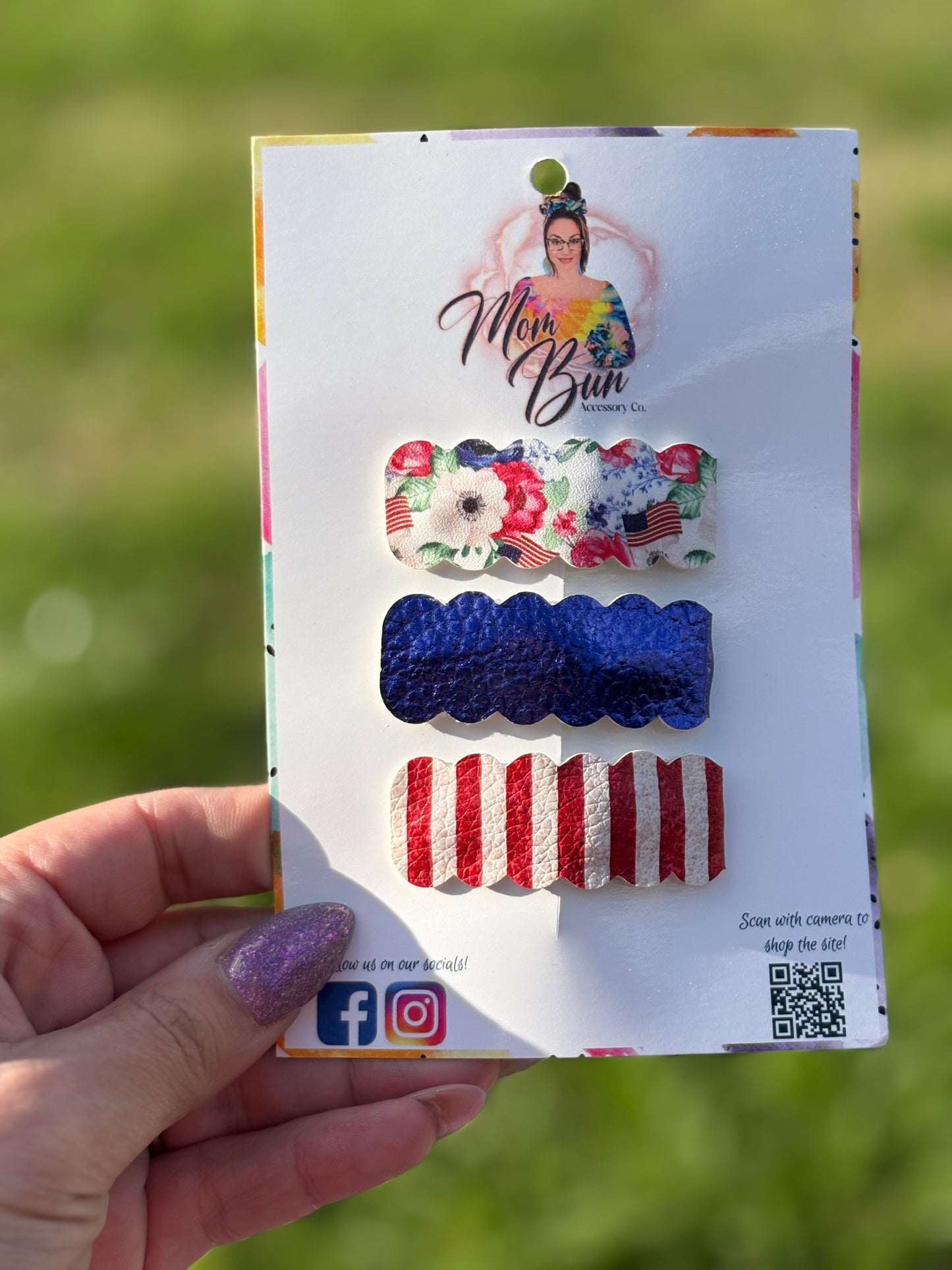 4th of July metallic