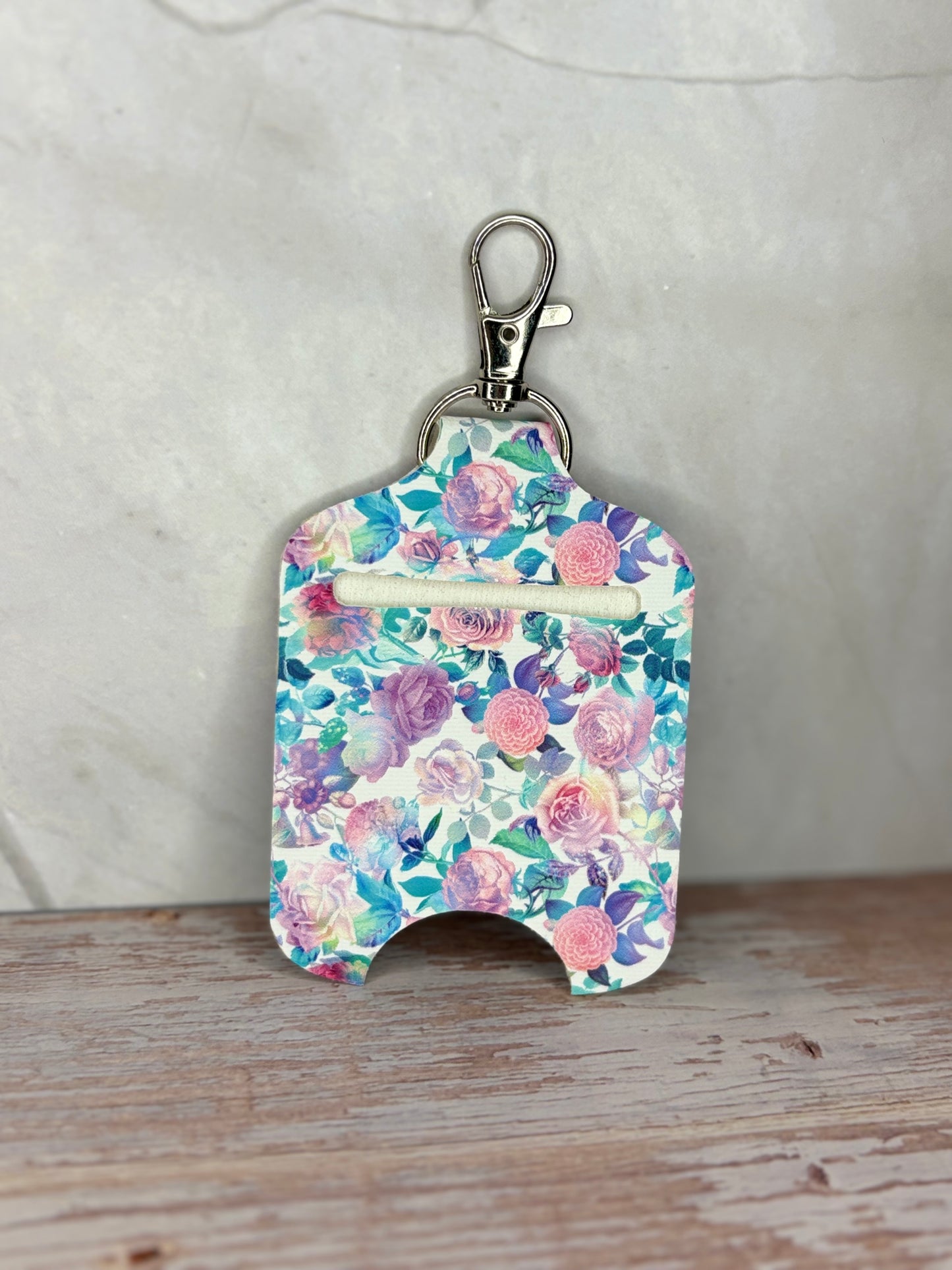 Pastel floral holder