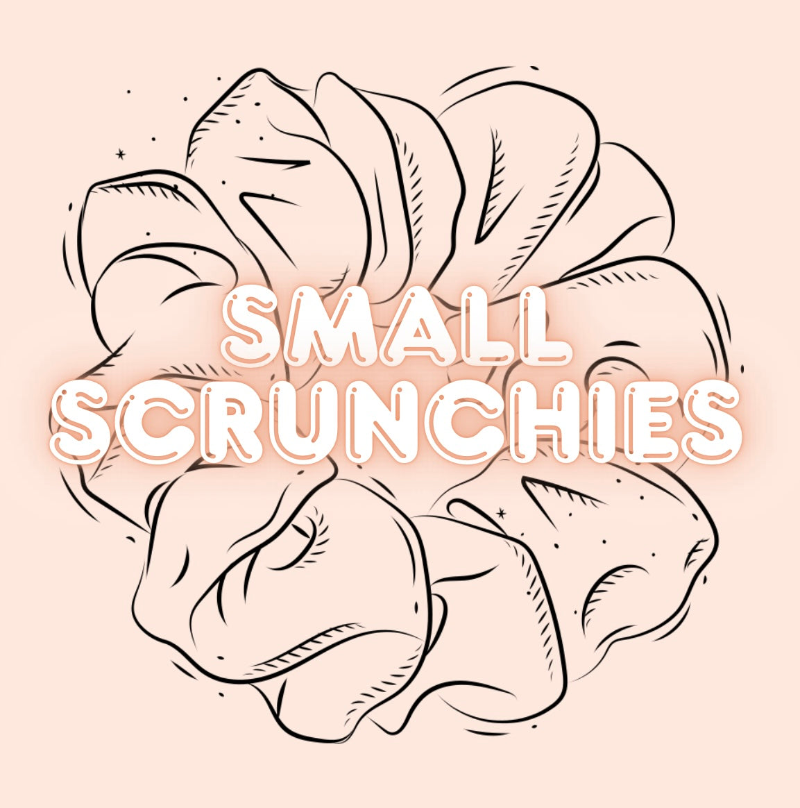 Small scrunchies