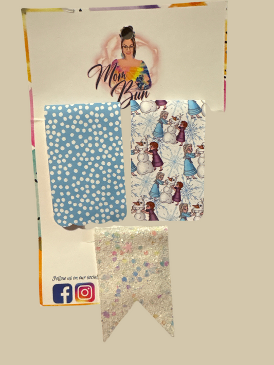 Snow sisters magnetic bookmark