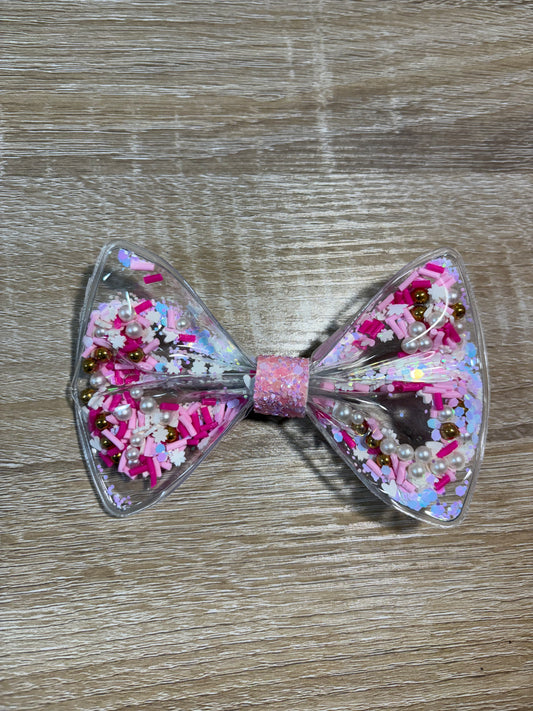 Pink mix shaker bow