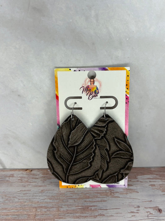 Embossed brown