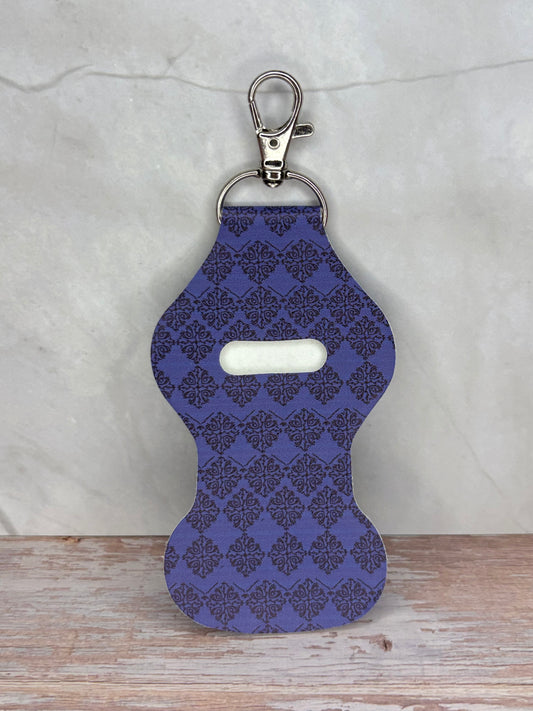 Blue damask